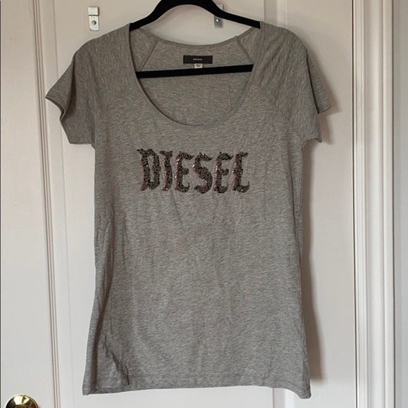 Diesel Embellished T-Shirt - Picture 1 of 5